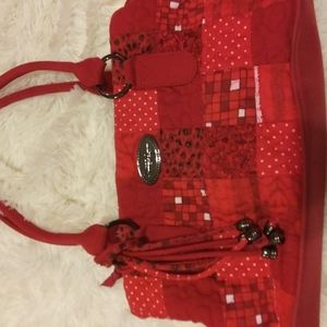 Donna Sharp Quilted Satchel Purse